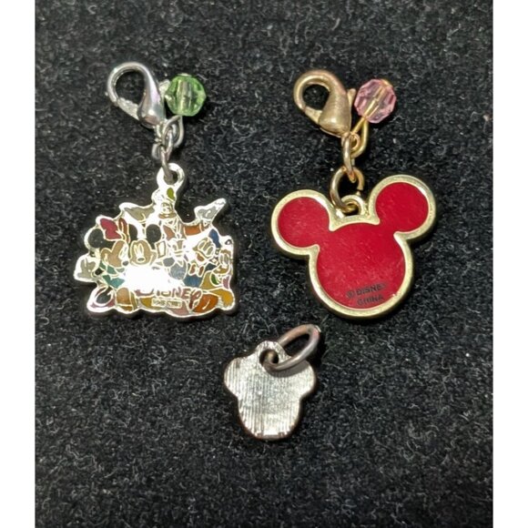 Disney Mickey Mouse & Friends Charms Set Crystals Enamel - Picture 7 of 7